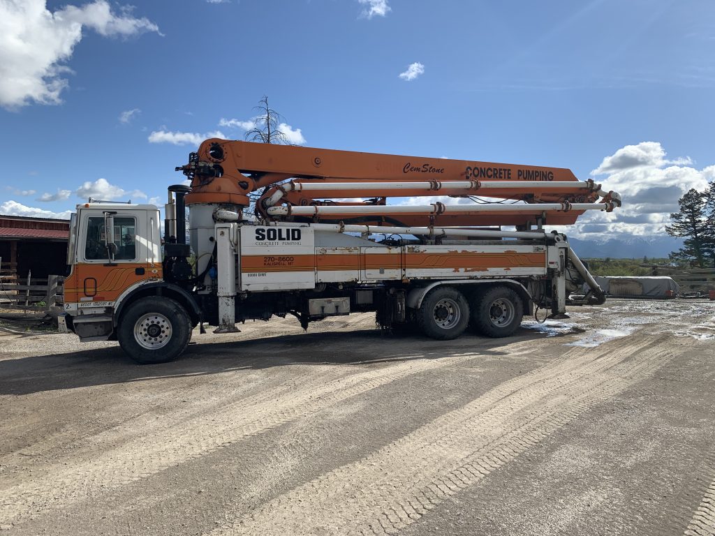 Solid Concrete Pumping. Serving Whitefish, Montana