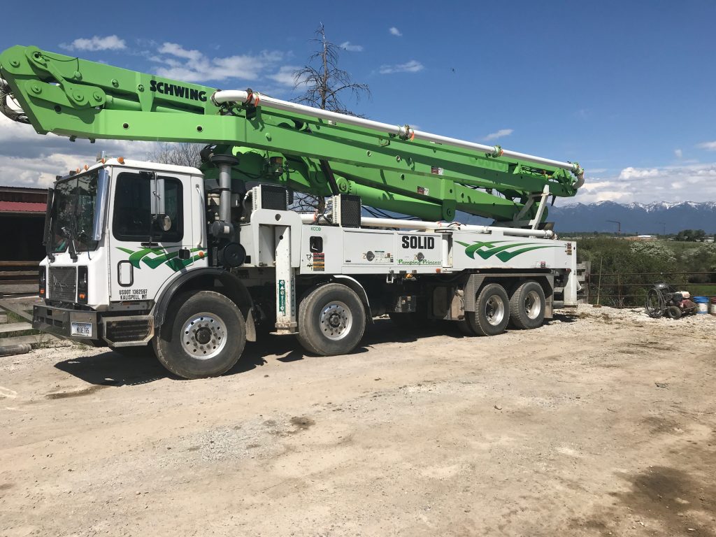 Solid Concrete Pumping. Serving Hungry Horse, Montana