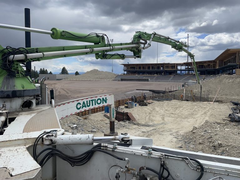 Solid Concrete Pumping - Glacier Bank Park - Range Riders