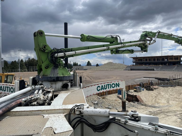 Solid Concrete Pumping - Glacier Bank Park - Range Riders