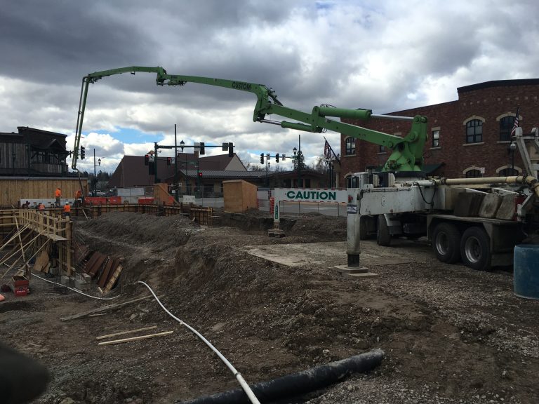 City of Whitefish City Hall and parking garage - Solid Concrete Pumping