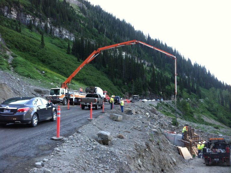 Glacier National Park - Solid Concrete Pumping projects