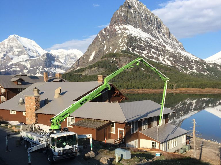 Glacier National Park - Solid Concrete Pumping projects